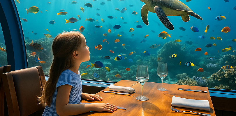 Подводные рестораны Мальдив: уникальный опыт ужина среди морских глубин